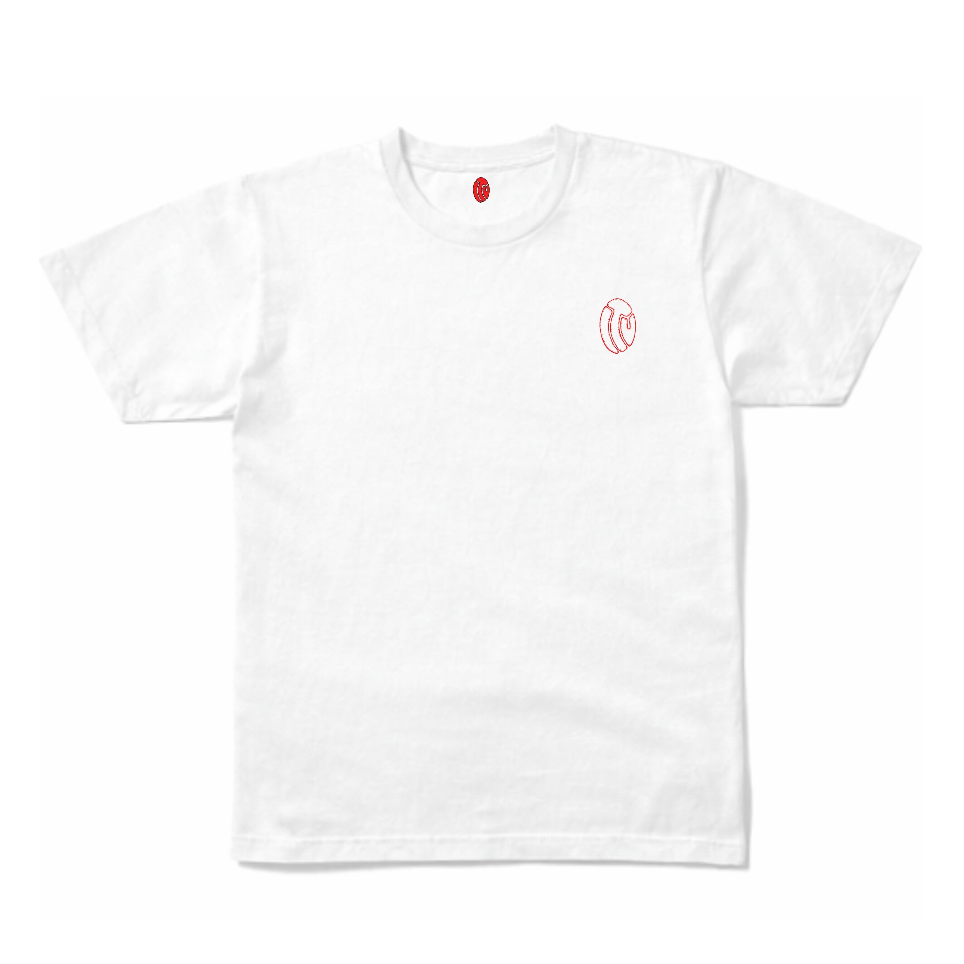 ITU SKELETAL LOGO TEE (RED)